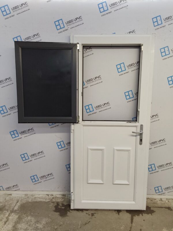 Used Anthracite Grey Upvc Stable Back Door 900mm x 2015mm 0339 - Image 5