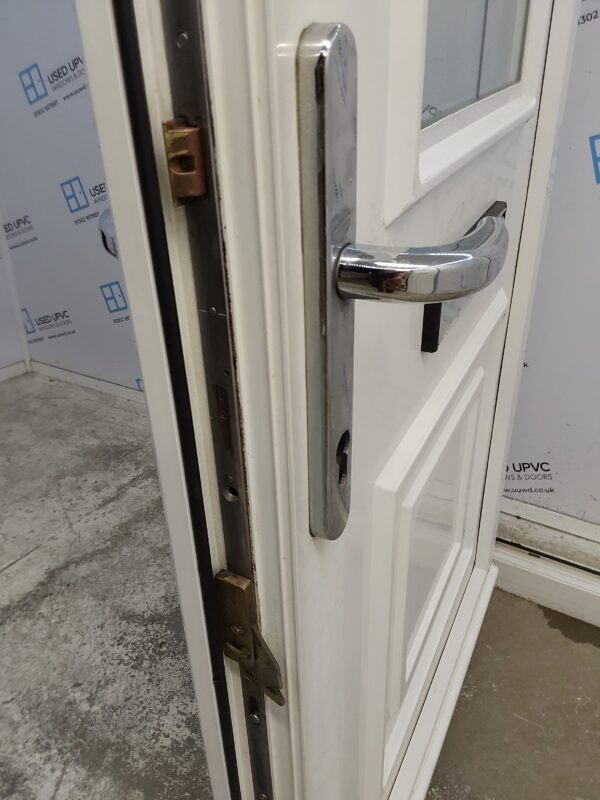 Used White Upvc Front Door 965mm x 2100mm 0441 - Image 6