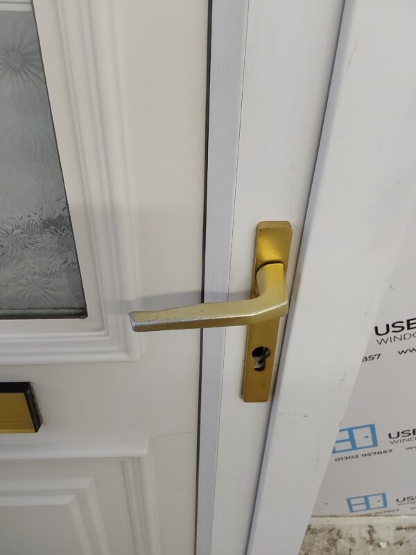 Used White Upvc Front Door 915mm x 2070mm 0707 - Image 7