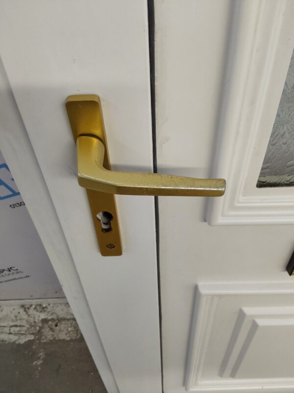 Used White Upvc Front Door 915mm x 2070mm 0707 - Image 8
