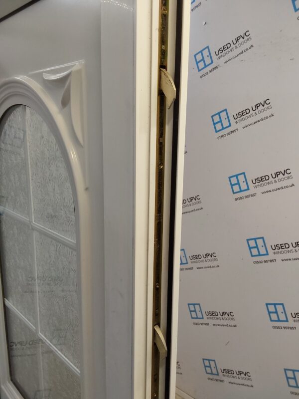 Used White Upvc Front Door 915mm x 2070mm 0707 - Image 4