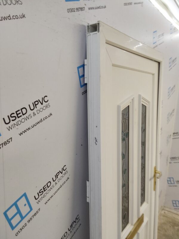 Used White Upvc Front Door 935mm x 2020mm 0214 - Image 15