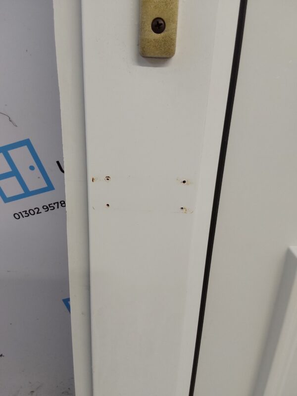 Used White Upvc Front Door 935mm x 2020mm 0214 - Image 9