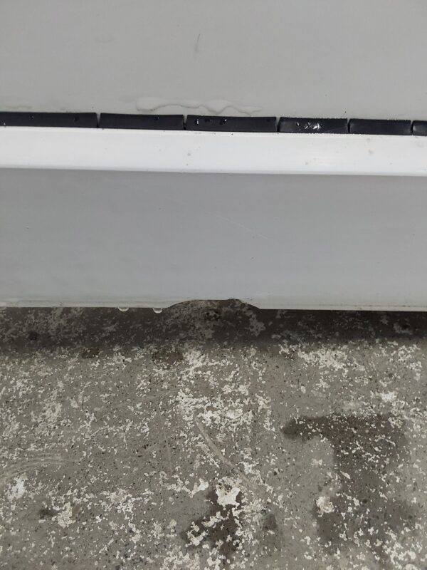 Used White Upvc Front Door And Side Panel 1350mm x 2080mm DS008 - Image 8
