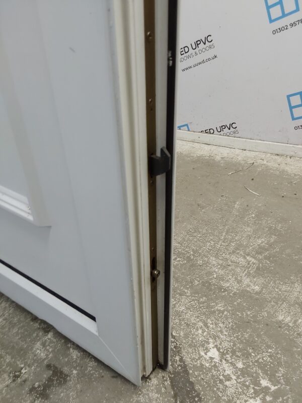 Used White Upvc Front Door And Side Panel 1350mm x 2080mm DS008 - Image 6