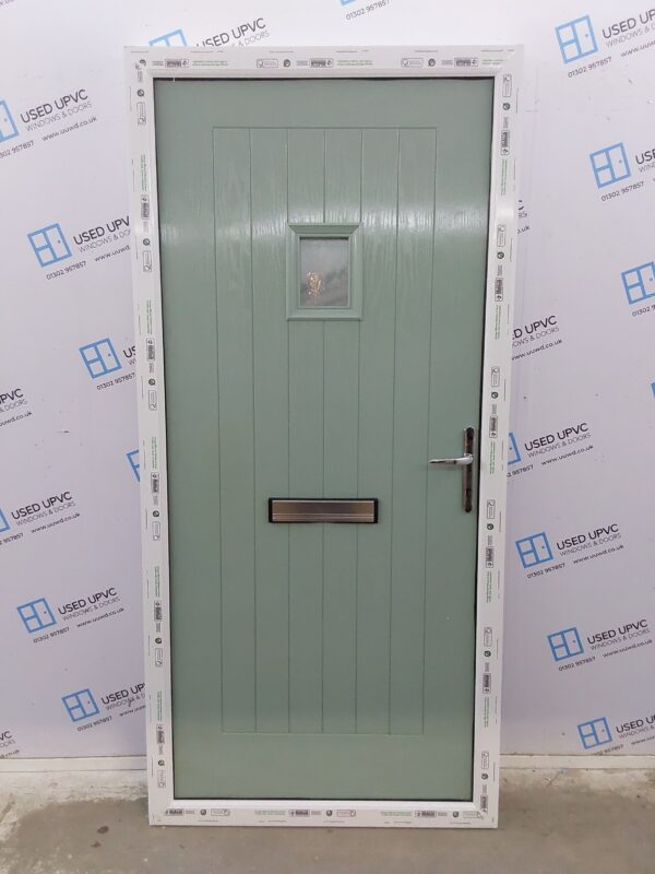 Brand New Chartwell Green Composite Front Door 1005mm x 2115mm C1ND48