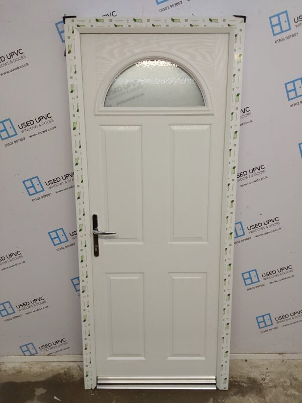 Brand New White Composite Door 850mm x 2020mm C1ND66