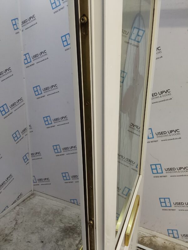 Used White Upvc Front Door 920mm x 2090mm 0721 - Image 4
