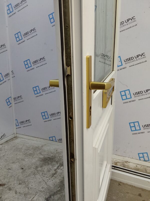 Used White Upvc Front Door 920mm x 2090mm 0721 - Image 5
