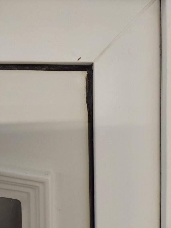 Used White Upvc Front Door And Side Panel 1265mm x 2050mm DS004 - Image 13