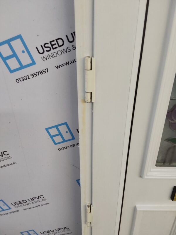 Used White Upvc Front Door And Side Panel 1265mm x 2050mm DS004 - Image 11