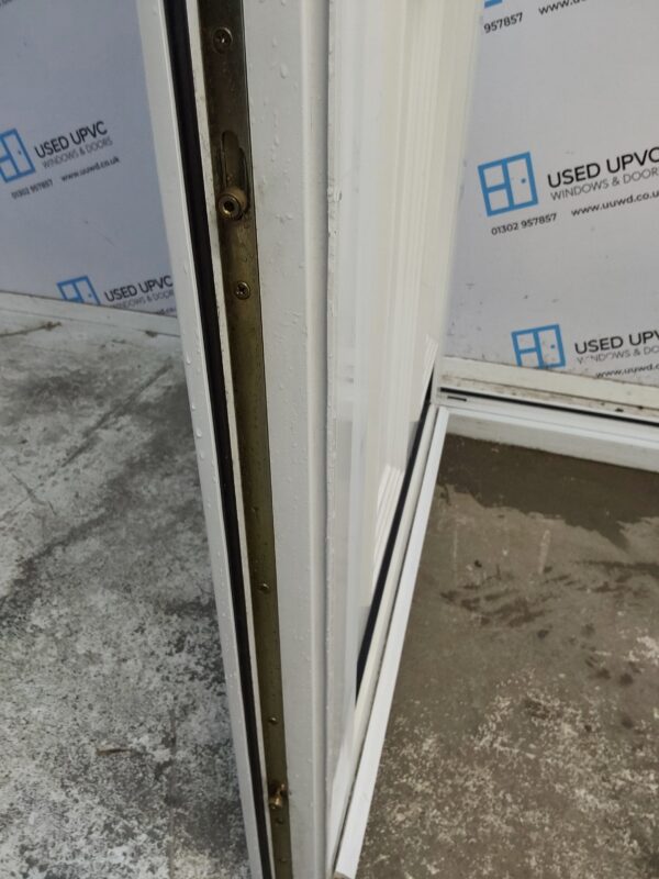 Used White Upvc Front Door And Side Panel 1265mm x 2050mm DS004 - Image 6
