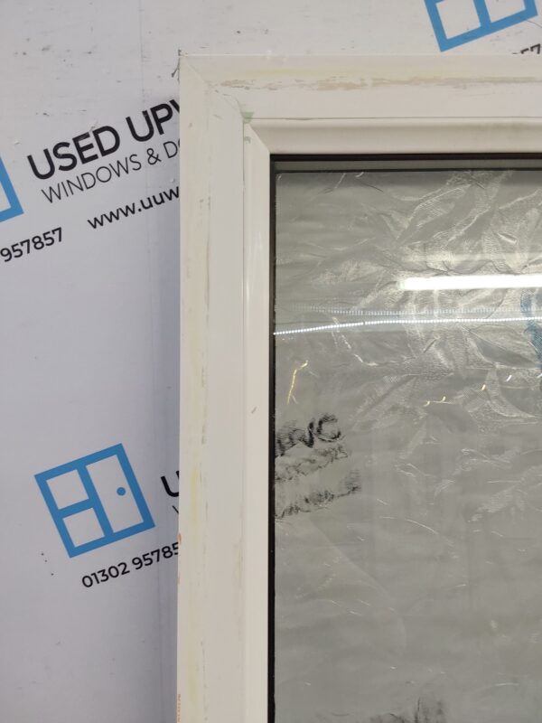 Used White Upvc Front Door And Side Panel 1520mm x 2035mm DS015 - Image 9