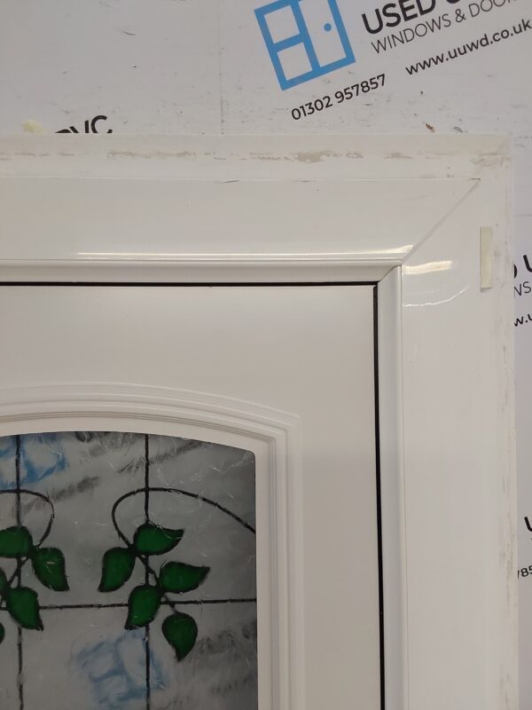 Used White Upvc Front Door And Side Panel 1520mm x 2035mm DS015 - Image 11