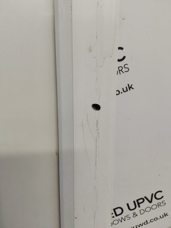 Used White Upvc Front Door 910mm x 2090mm (reduce to 890mm) C10D48 - Image 4