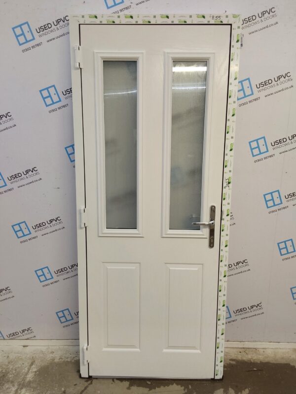 Brand New White Composite Door 850mm x 2020mm ND05 - Image 2