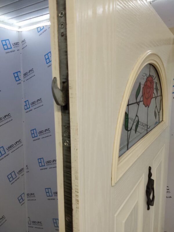 Used White Composite Front Door 945mm x 2080mm C10D66 - Image 6