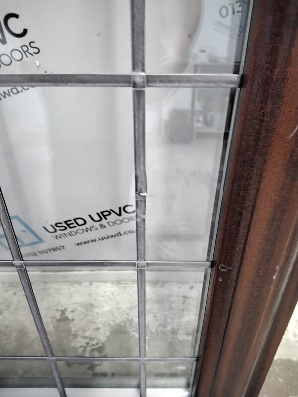 Used Woodgrain Upvc Window 615mm x 1015mm USW143 - Image 5
