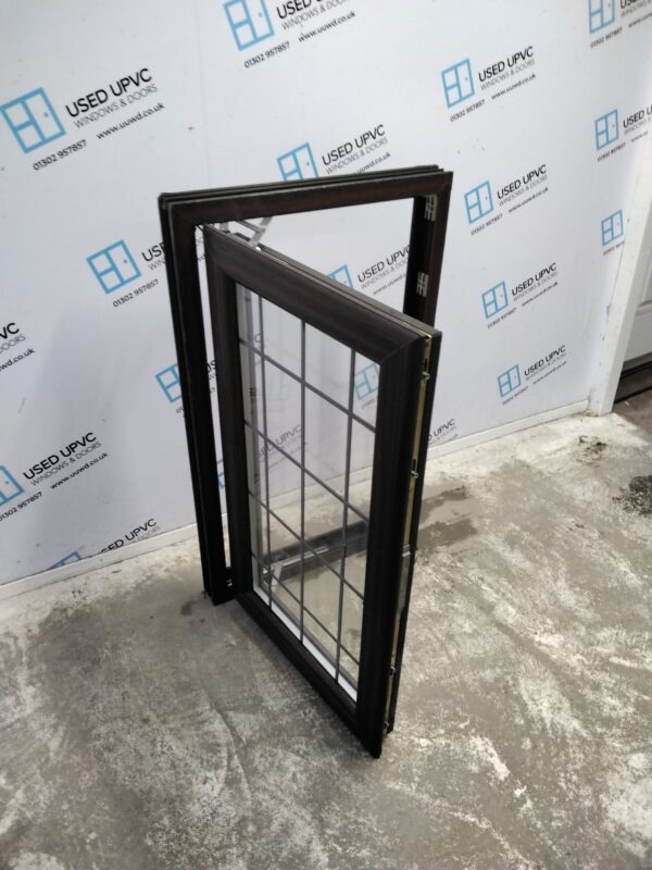 Used Woodgrain Upvc Window 615mm x 1015mm USW143 - Image 3