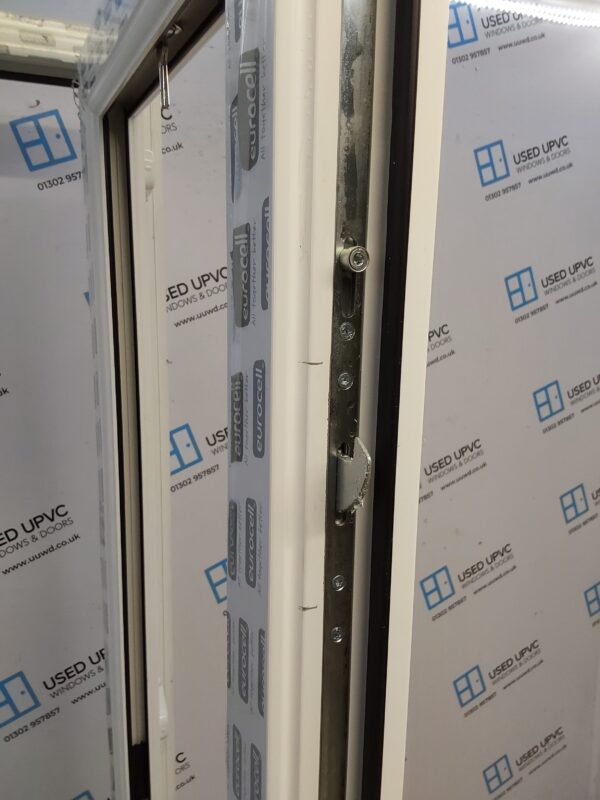Brand New White Upvc Back Door 835mm x 2065mm (reduce to 820mm) ND24 - Image 4
