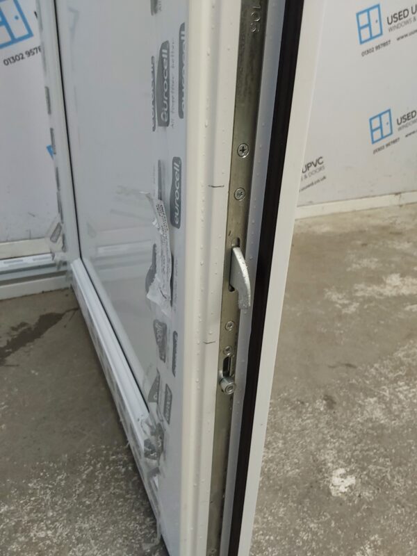 Brand New White Upvc Back Door 835mm x 2065mm (reduce to 820mm) ND24 - Image 6