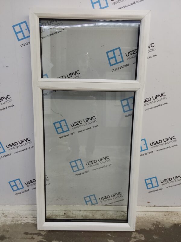 Used White Upvc Window 695mm x 1445mm C2096 - Image 2