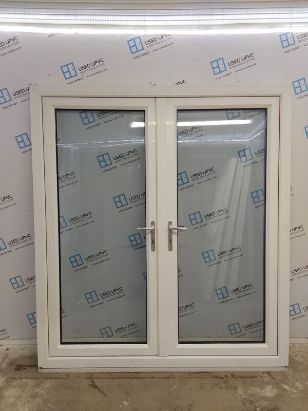 Used White Upvc French Doors (Outwards Opening) 1800mm x 2025mm EA2 - Image 6