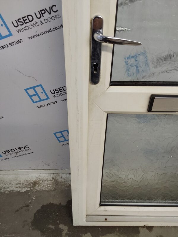 Used White Upvc Front Door 880mm x 2075mm C6032 - Image 15