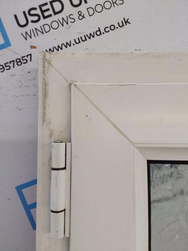 Used White Upvc Front Door 880mm x 2075mm C6032 - Image 8