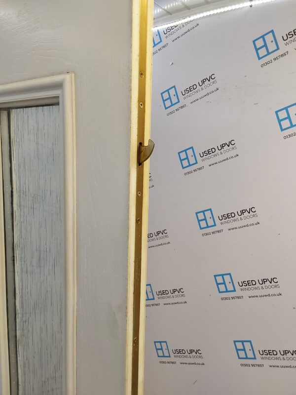 Used White Composite Front Door 910mm x 2100mm 0723 - Image 4