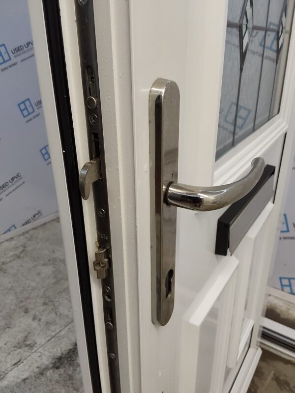 Used White Upvc Front Door 945mm x 2105mm 0542 - Image 6