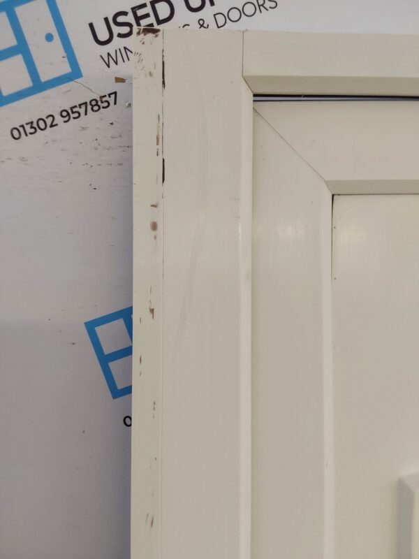 Used White Upvc Front Door 960mm x 2110mm (Reduce To 910mm) C6079 - Image 18