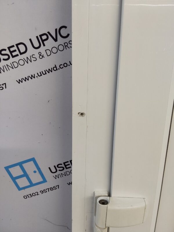 Used White Upvc Front Door 960mm x 2110mm (Reduce To 910mm) C6079 - Image 12