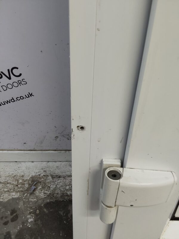 Used White Upvc Front Door 960mm x 2110mm (Reduce To 910mm) C6079 - Image 13