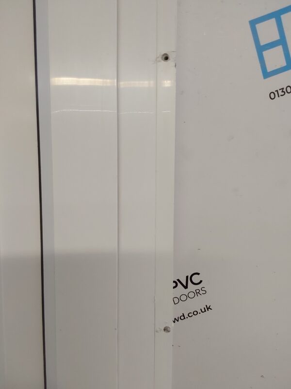 Used White Upvc Front Door 960mm x 2110mm (Reduce To 910mm) C6079 - Image 14