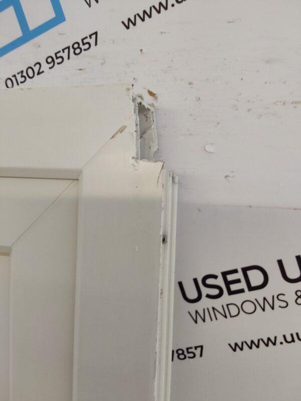 Used White Upvc Front Door 920mm x 2055mm 0518 - Image 4