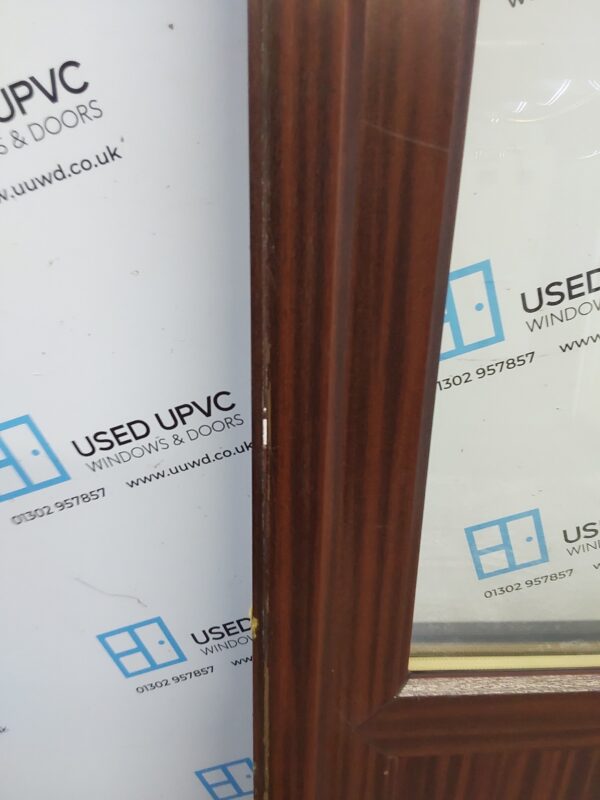 Used Woodgrain Upvc Back Door 920mm x 2070mm 0309 - Image 11