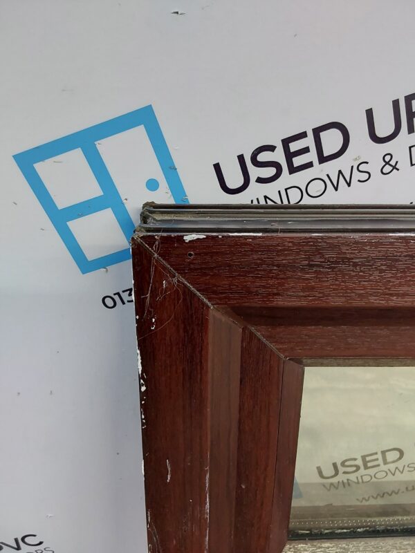 Used Rosewood Upvc Window 1220mm x 1035mm LW0140 - Image 5