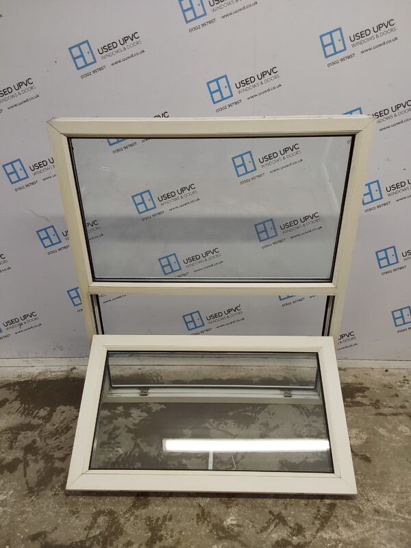 Used White Upvc Window 1050mm x 1260mm LW0119 - Image 3