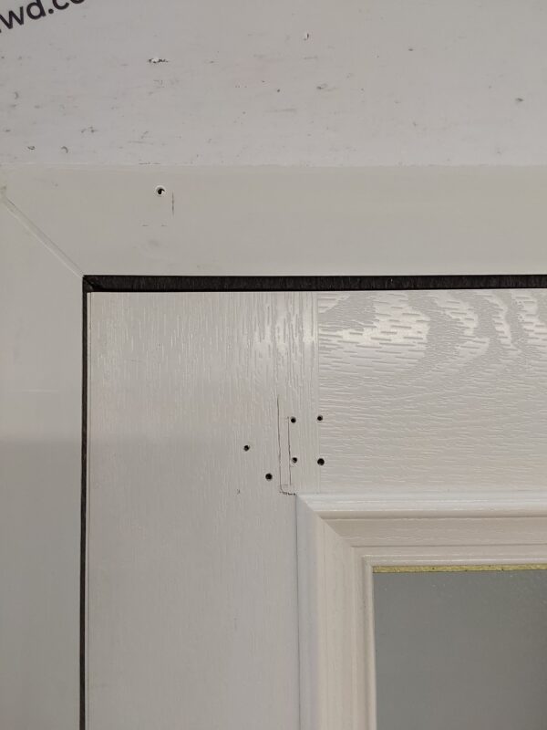 Used White Composite Front Door 910mm x 2010mm C11D71 - Image 9