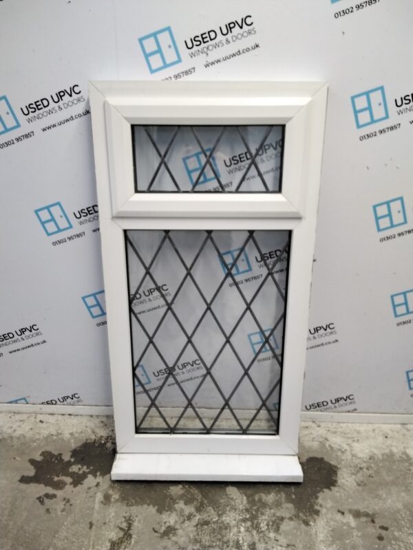 Used White Upvc Window 630mm x 1220mm W0324