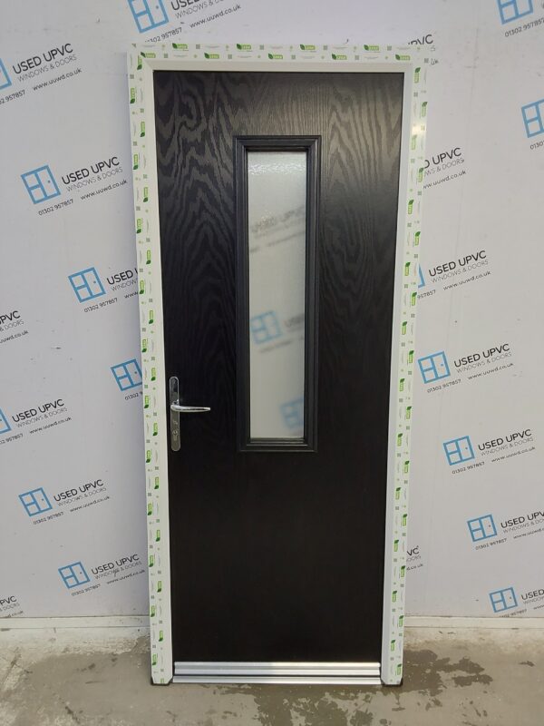 Brand New Black Composite Door 850mm x 2025mm ND02