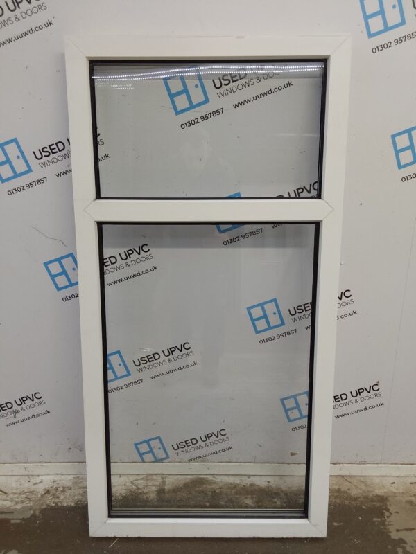 Used White Upvc Window 665mm x 1310mm C4W100
