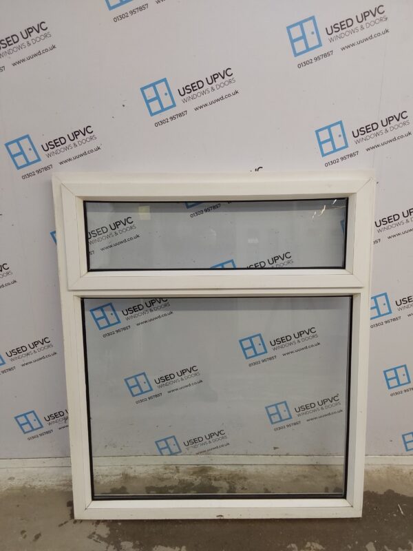 Used White Upvc Window 1075mm x 1275mm LW0136