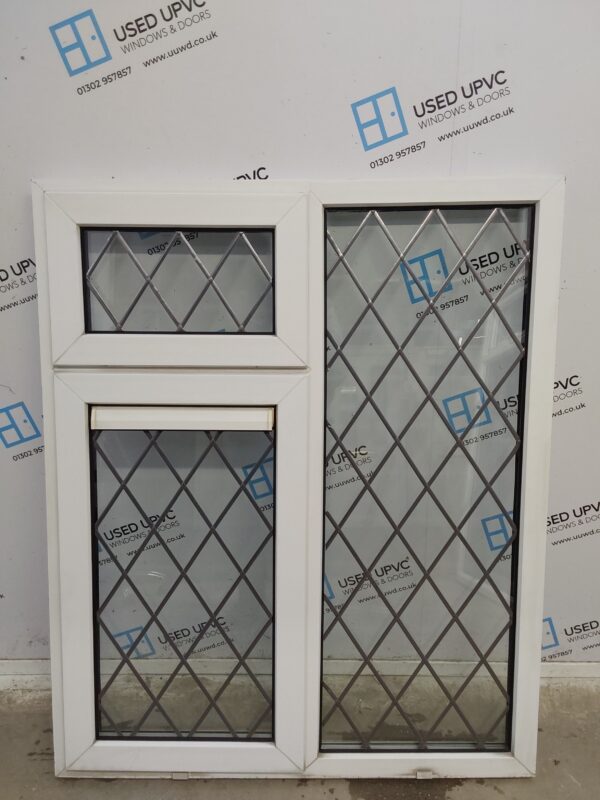 Used White Upvc Window 1050mm x 1270mm C5049