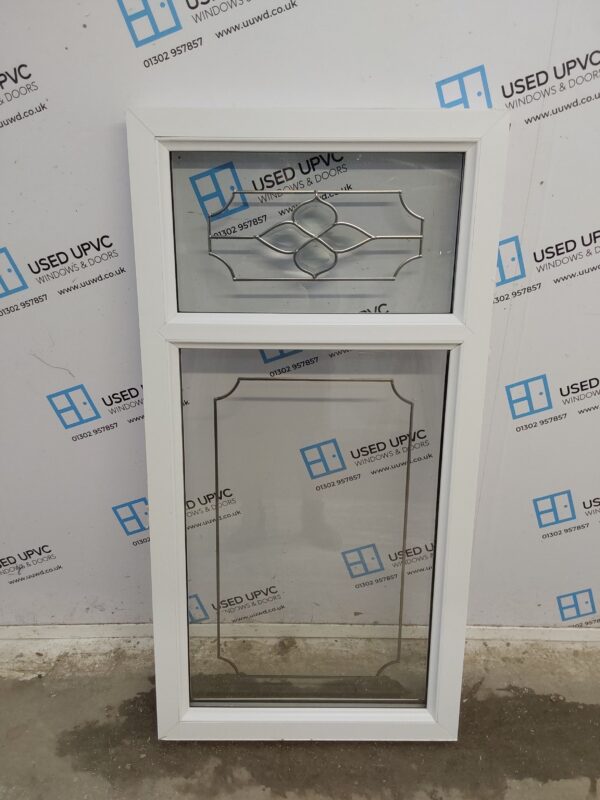 Used White Upvc Window 690mm x 1360mm W0468 - Image 2