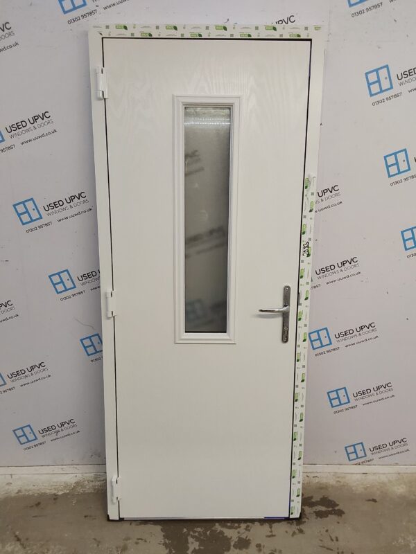 Brand New Black Composite Door 850mm x 2025mm ND02 - Image 2