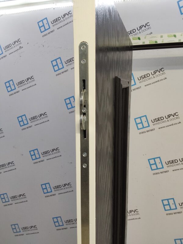 Brand New Black Composite Door 850mm x 2025mm ND02 - Image 4