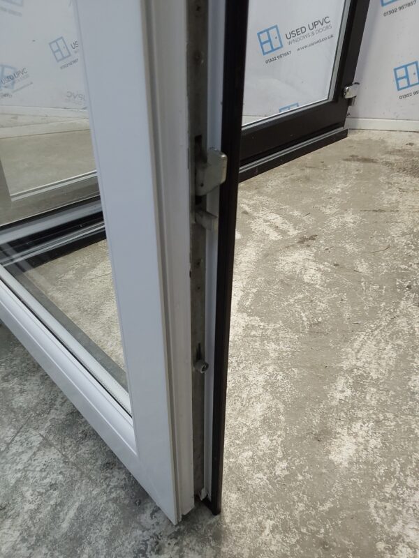 Used Black Upvc Bi-Folding Doors 3930mm x 2045mm (Reduce To 2005mm) EA19 - Image 7