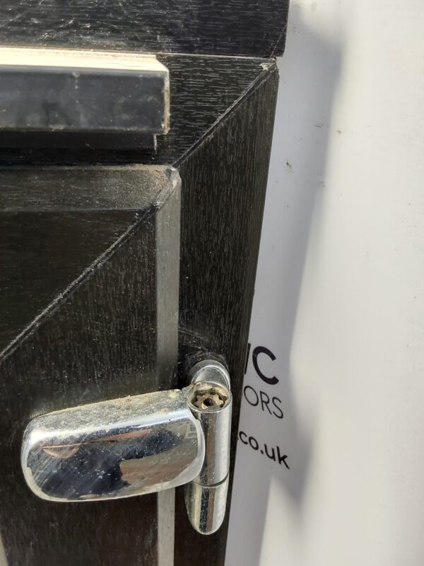 Used Black Upvc Bi-Folding Doors 3930mm x 2045mm (Reduce To 2005mm) EA19 - Image 9